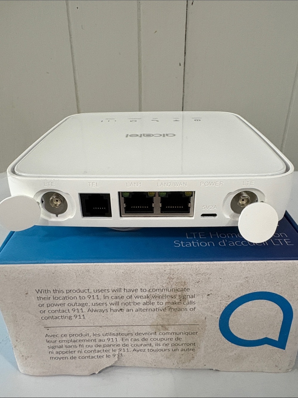 Alcatel LinkHub LTE Home Station Router HH41NH - Picture 4 of 7